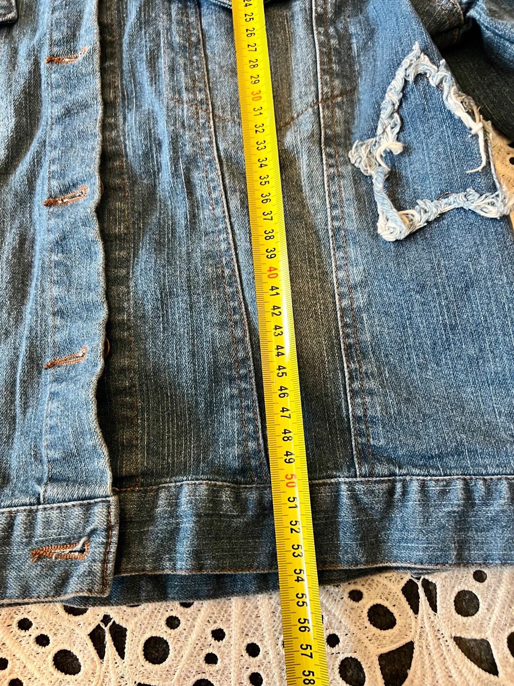 Jeans: Damen Denim Jeans Jacke Blau Gr S – Usato da Frenkendorf venduto da Style365 9