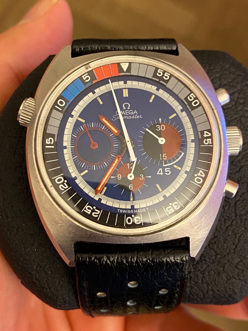 Omega Orologi: Omega Seamaster Soccer 1969 Prototype Einzelanfertigung RARE – Usato da Luzern venduto da watch-collection 9