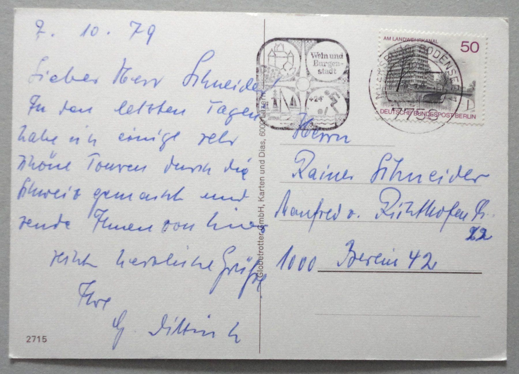 Cartoline postali: Luzern – Usato da Fétigny venduto da Billy2miny 1