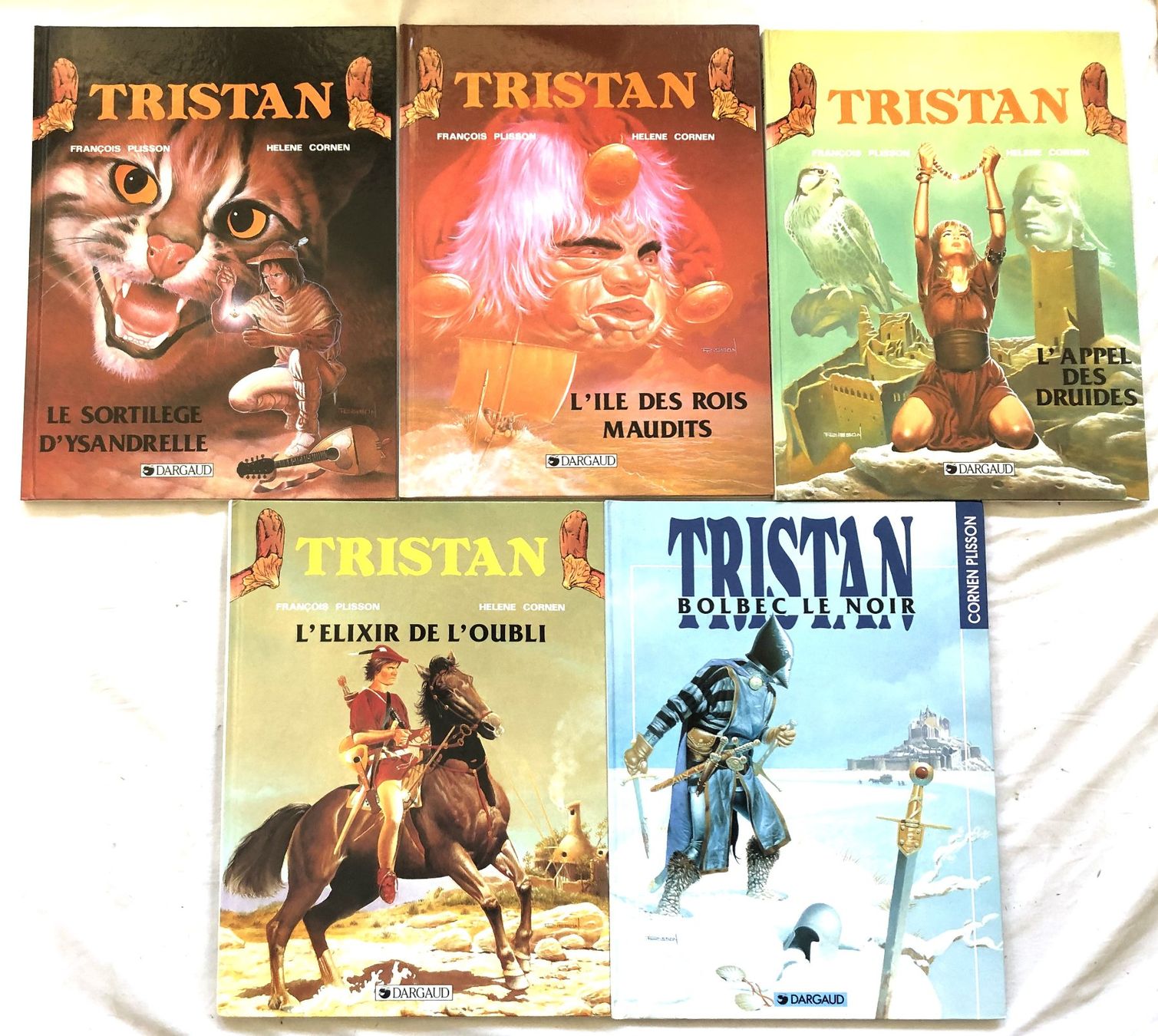 Fumetti: TRISTAN - Tome 1/2/3/4/5 - EO – Usato da Schaffhausen venduto da durruti