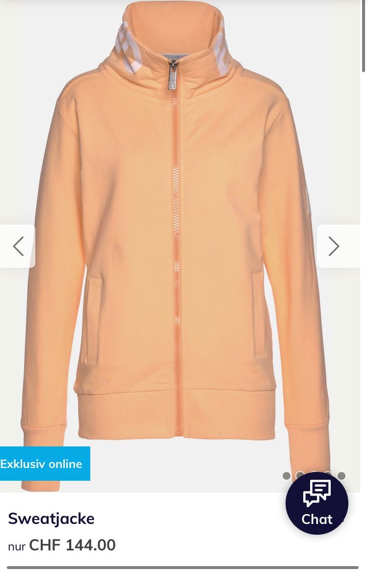 Naketano Maglioni & Felpe: Neue Elbsand Sweatjacke mit Etikette – Nuovo e nell'imballaggio originale da Wettingen venduto da epe_9vbf 2
