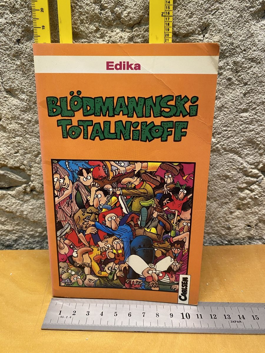 Fumetti: Comic - Blödmannski Totalnikoff - Kult Comic Carlsen 1990 – Usato da St.Gallen venduto da kingsamas