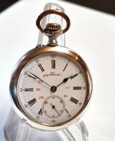 Longines Taschenuhr Grand Prix Paris 0,900 Silber.