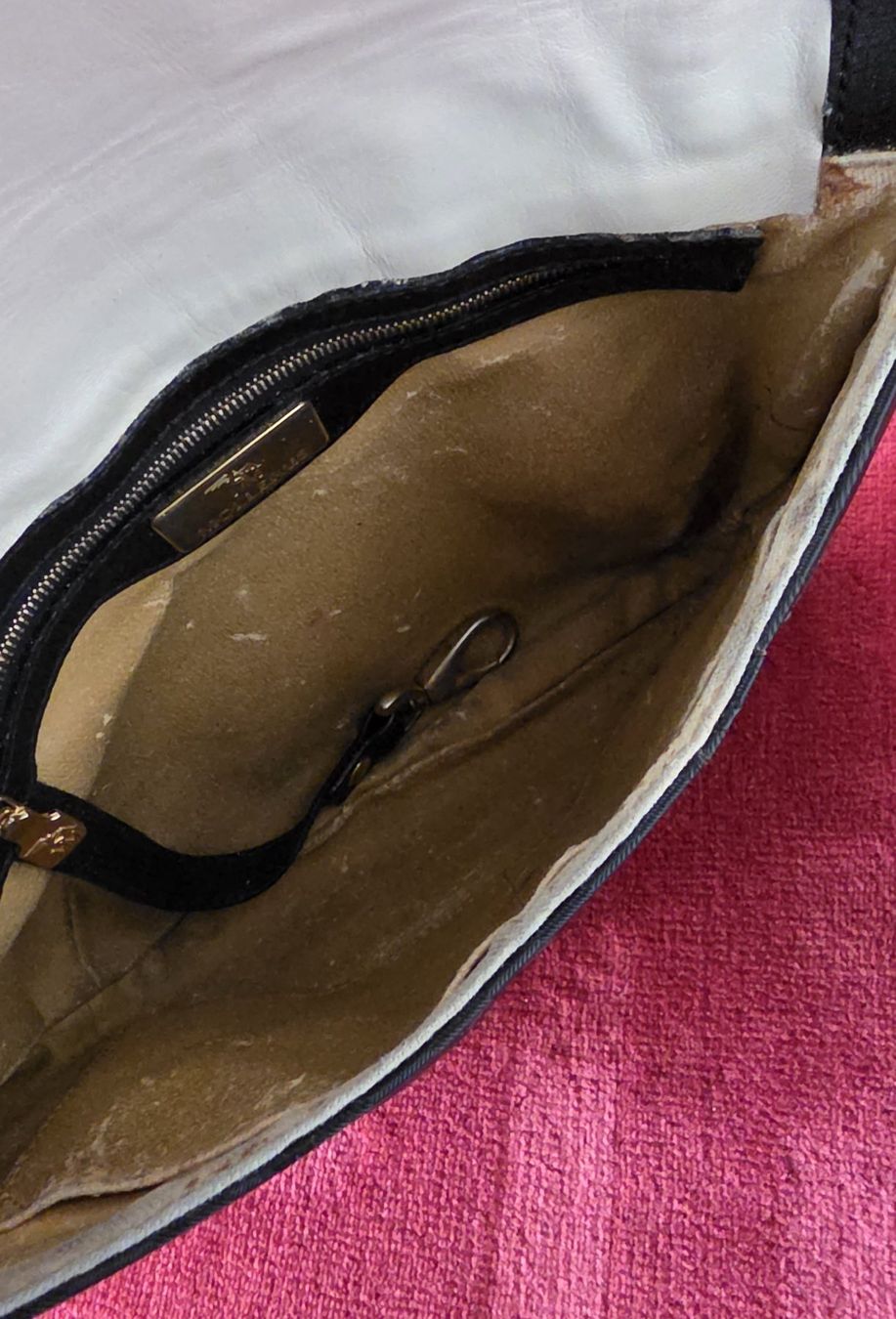 Maison Mollerus Borse da donna: Original Maison Mollerus Tasche, schwarz, gold – Usato da Wädenswil venduto da Vegas65 4