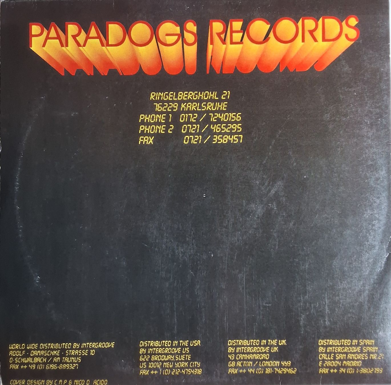Dischi in vinile: Vinyl 12" - Code-23 - Stoned - Hard-Trance  - Ger 96 - G+ – Usato da Villeret venduto da Fil11 1