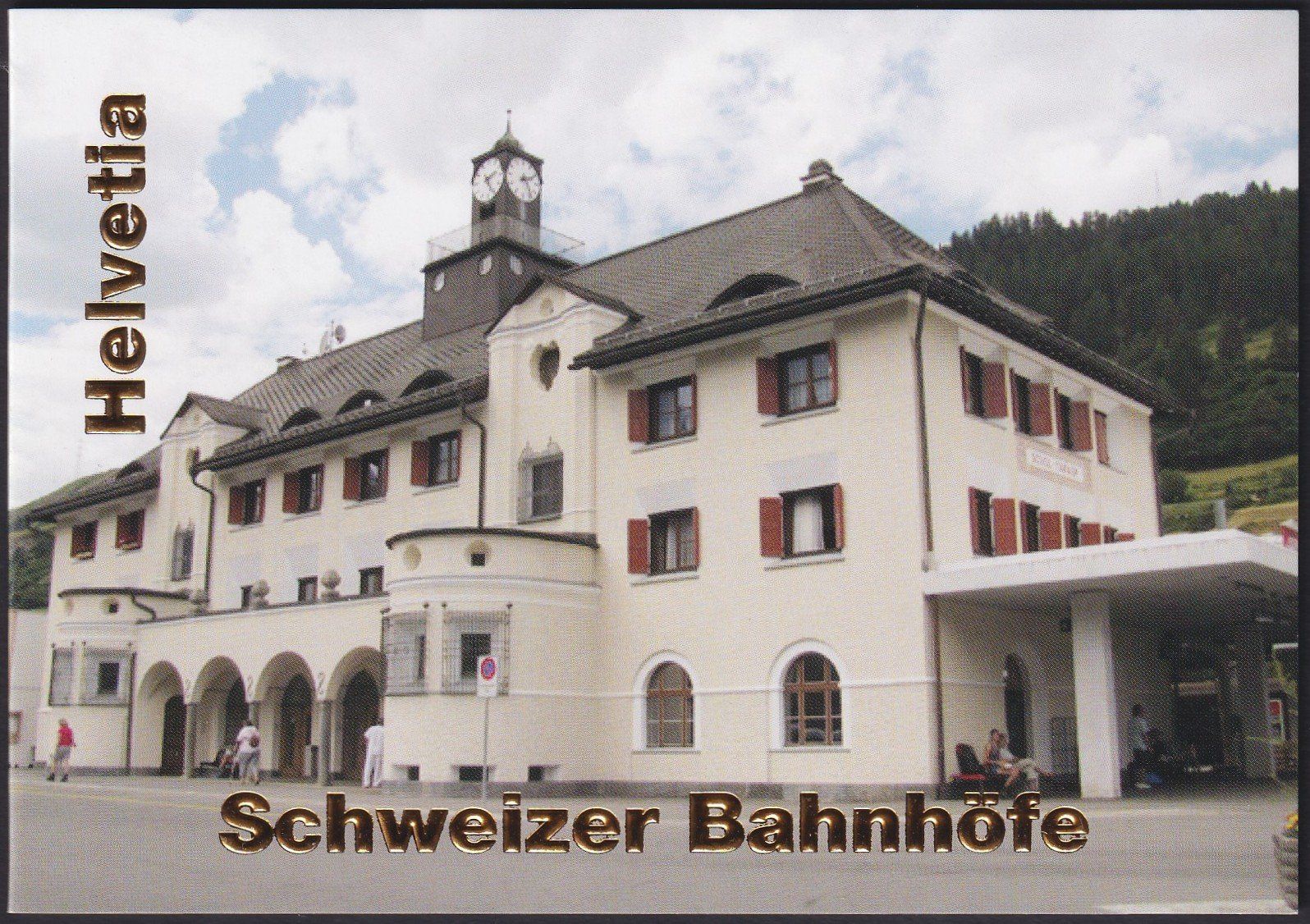 Tutti i francobolli: 2017, Nr.1645 in Markenheft "BAHNHOF" ungestempelt. – Usato da Sursee venduto da Luzernerraute