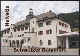 2017, Nr.1645 in Markenheft "BAHNHOF" ungestempelt.