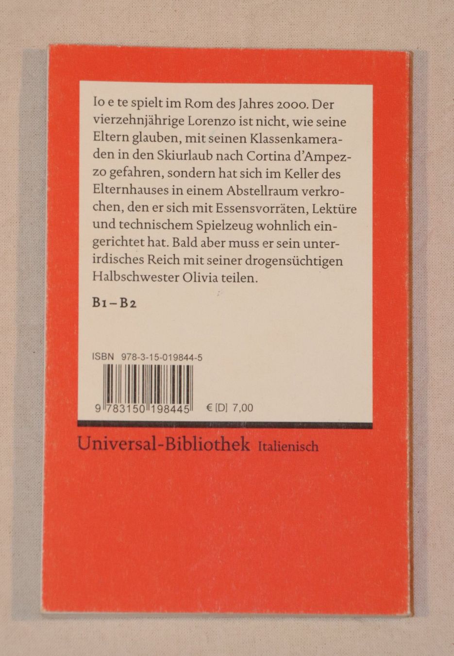 Libri: Io e te – Usato da Basel venduto da cla_z7cp 2