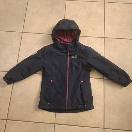Jack Wolfskin 3in1 Mädchen Winterjacke Gr. 104 Top Zustand