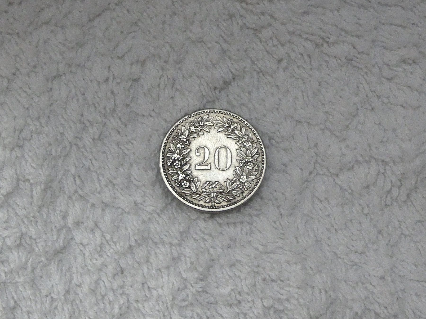 Tutti le monete: 20 centimes/rappen 1903 – Usato da Nyon venduto da Ilmi09 1