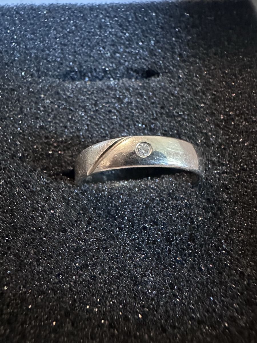 Anelli: Weissgold-Verlobungsring – Usato da obermumpf venduto da meinalem 3