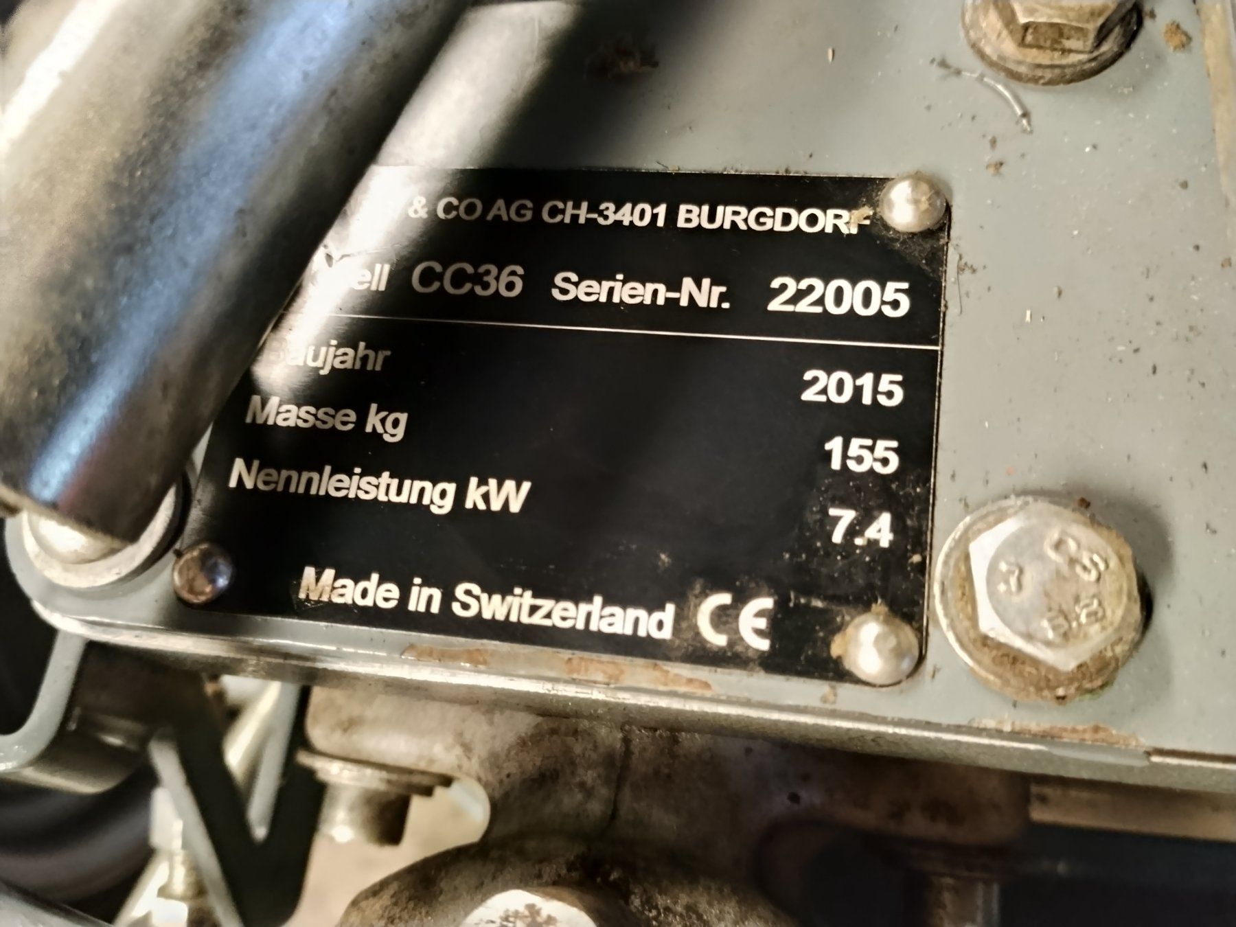 Tutte le macchine: Aebi cc36 – Usato da Danis venduto da -Friberg- 5
