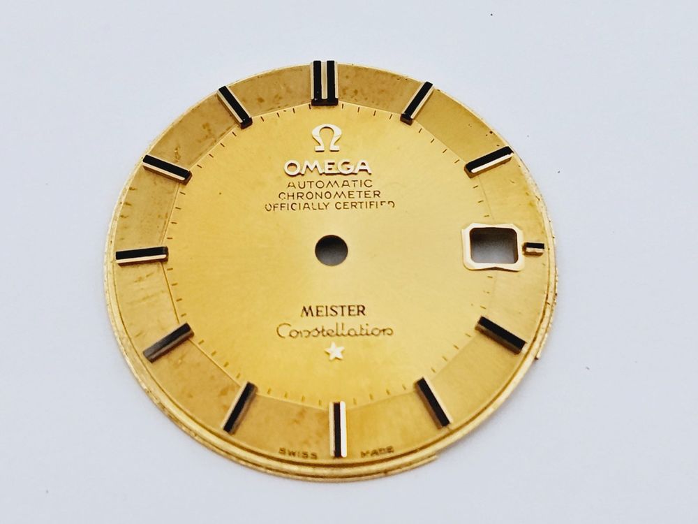 Omega Meister Constellation Pie Pan 18K Gold Zifferblatt Kaufen auf