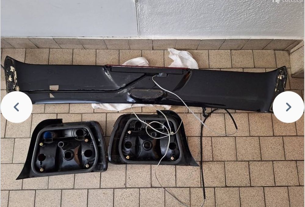 Finlon RC-Car Heckspoiler & Spiegel - Universell Für 1:10 Modelle