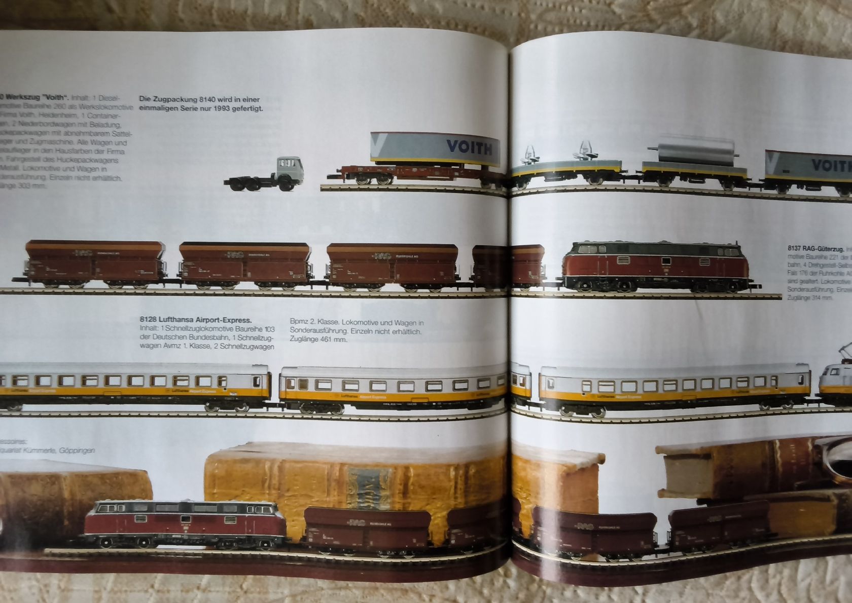 Livres: Märklin Gesamtkatalog 1993 – D'occasion à Hallau par histoiremerveilleuse 9