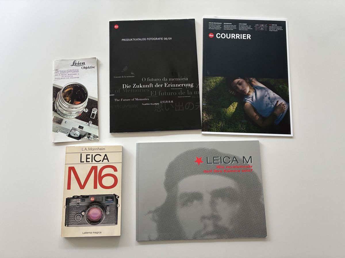 Libri: Leica M6-Bücher & Prospekte Konvolut – Usato da Zürich venduto da ZHCC