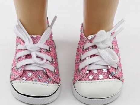 Puppenschuhe Aus Leinen Für 46 Cm Puppen – 1 Paar, Verschiedene Stile, American Girl Kompatibel