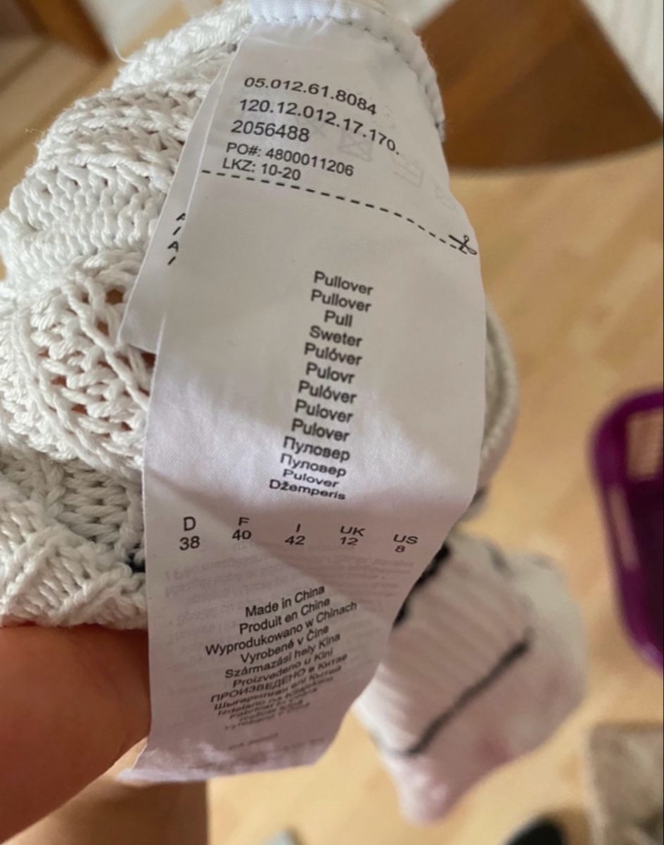 S.Oliver Maglioni & Felpe: Strickpullover mit Streifen - Grösse 38 – Usato da Olten venduto da bir_k96n 4