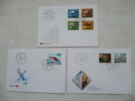 2002 3 FDC SBK 1040, 1045 - 1050