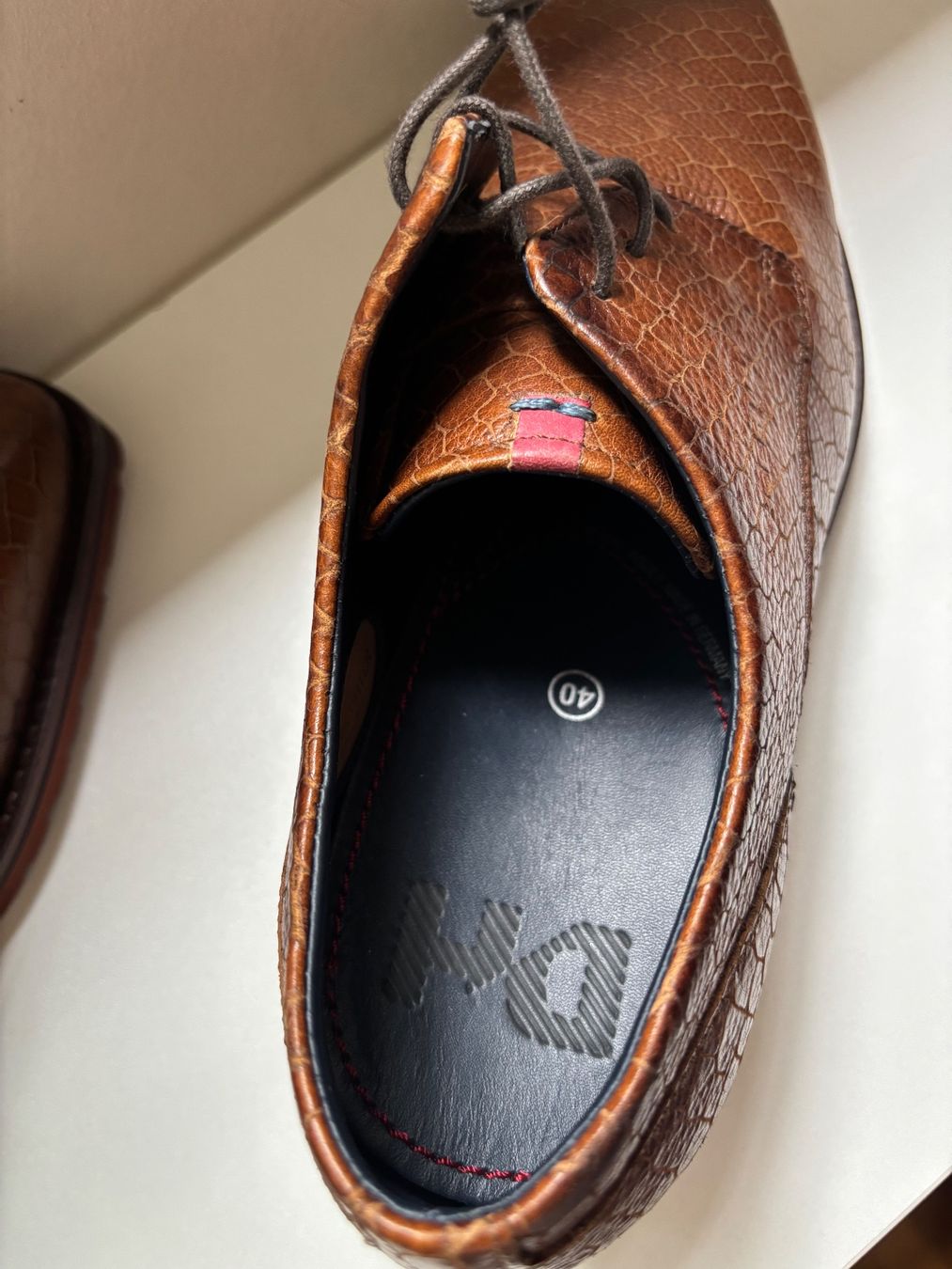Daniel Hechter Herrenschuhe: DANIEL HECHTER Leder Schnürer Herren, braun, Gr. 40 – Neu und originalverpackt aus Luzern von falena01 6