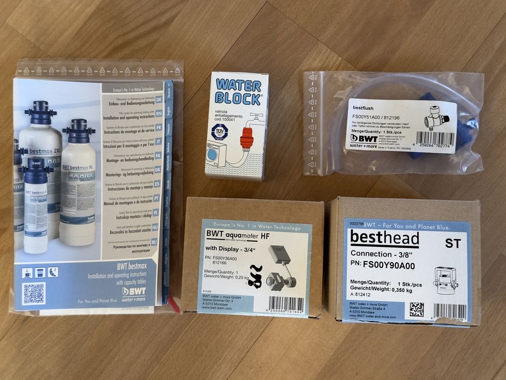 BWT Filter Anschlussset (Neu und originalverpackt) in Stäfa für CHF 10 ...
