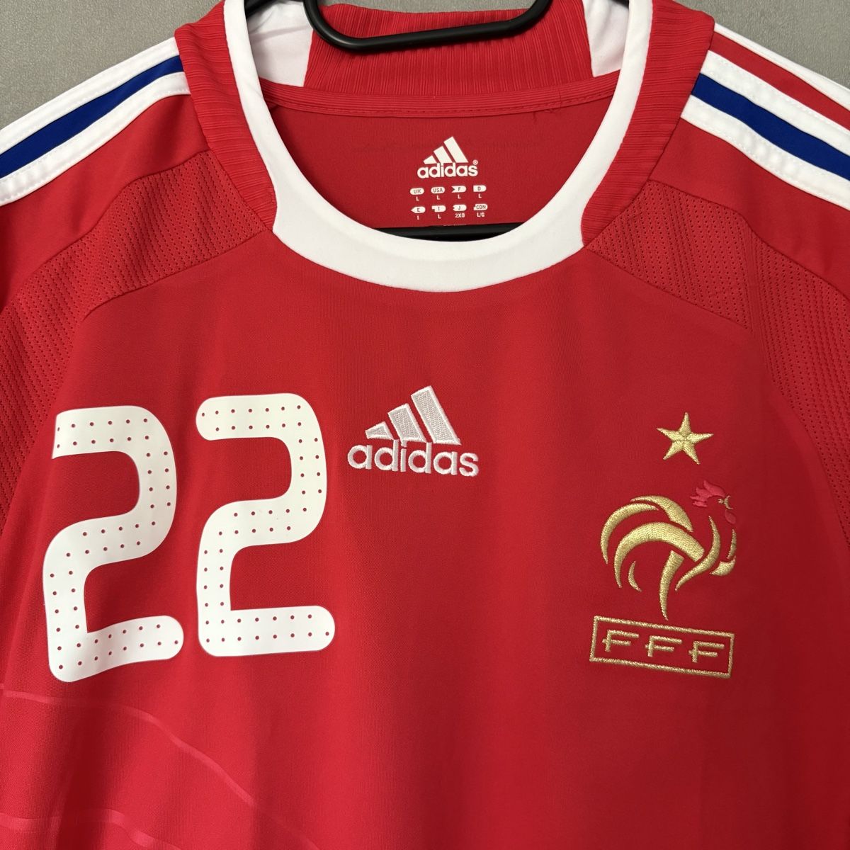 Adidas Canottiere & Pantaloni: Frankreich Trikot Ribery Adidas – Usato da Winterthur venduto da LaBodega 3