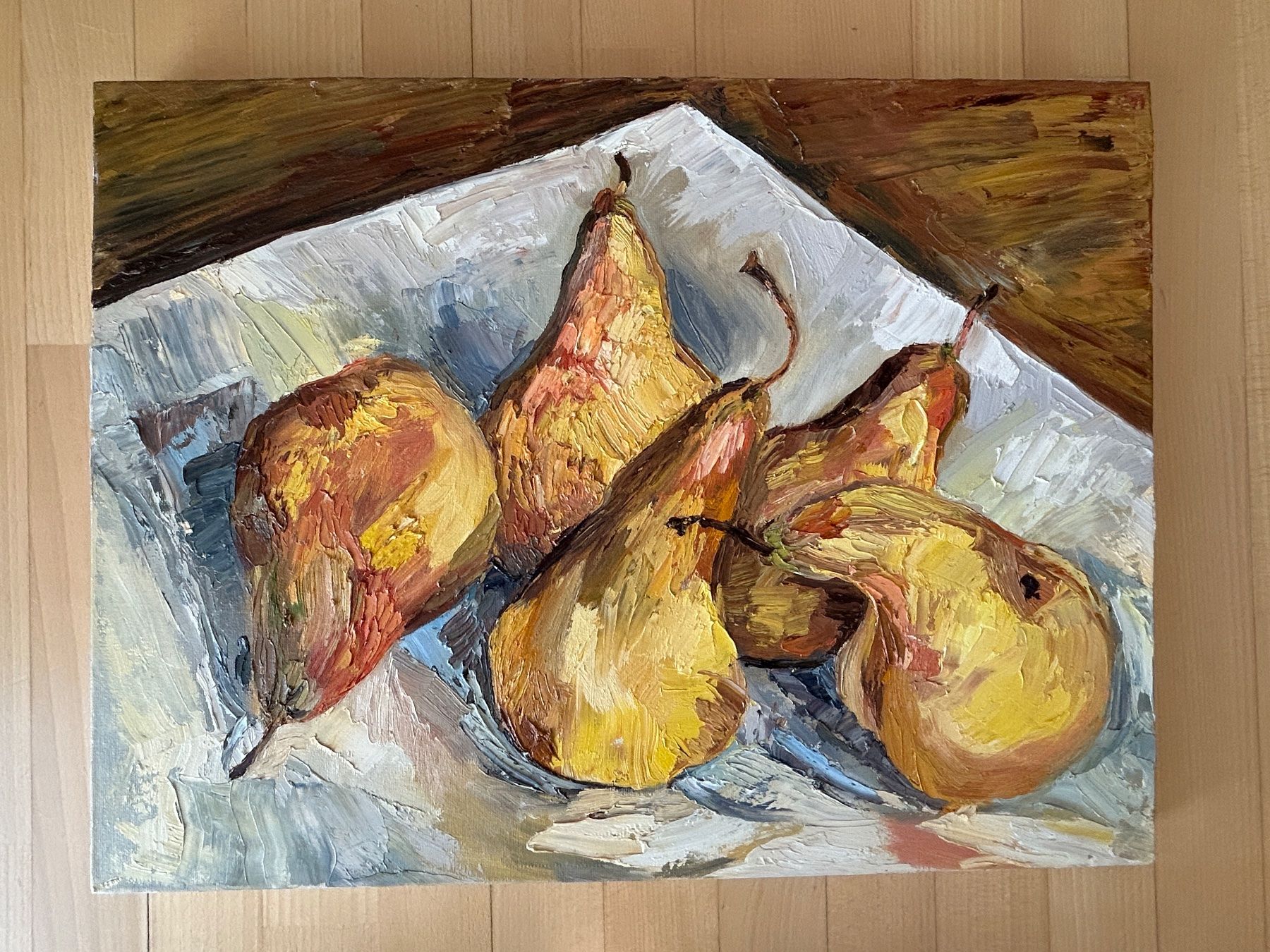 Gemälde: Original Artwork - Jacqueline Coates - Pears (Birne) – Gebraucht aus Rheinfelden von lit_b27n 5