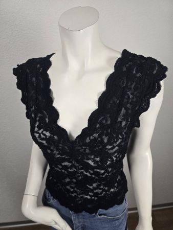 ZARA shirt dentelle T-S