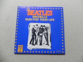 Single brit. Kult Rock Pop Band The Beatles 1976 Michelle