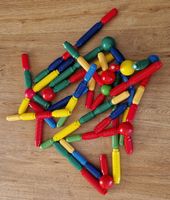 37) Jumbo Mags Magnetic Construction Set, über 80 Teile
