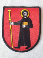 Vintage Badge Kanton Glarus ST. GALLER STICKEREI
