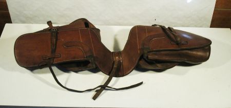 Satteltasche Leder