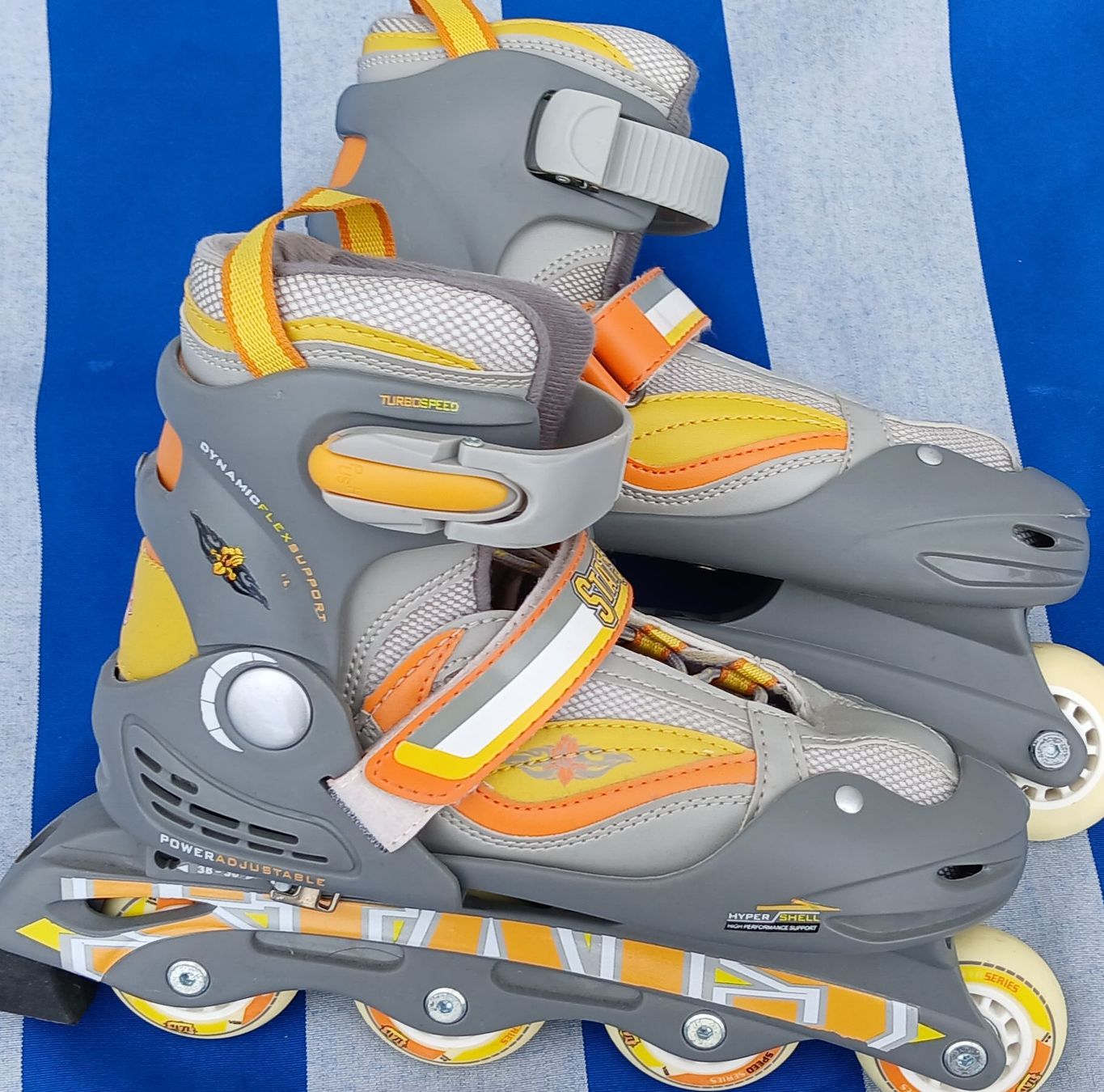 Inline-Skating & Rollschuhe: Kinder Inline Skates Grösse 36-38 einstellbar, guter Zustand – Gebraucht aus Kölliken von turimess
