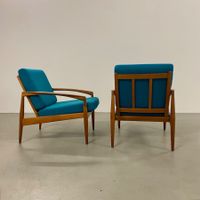 2x Sessel Easy Chair Kai Kristiansen Danish 60s restauriert!