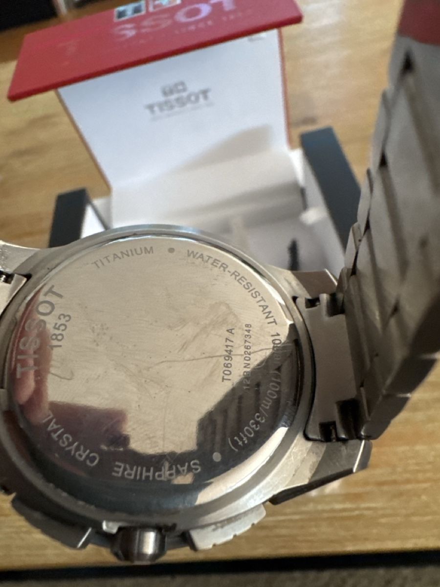 Tissot Montres: Tissot Chronograph, mit Originalverpackung – Défectueux à Bronschhofen par rednola86 3
