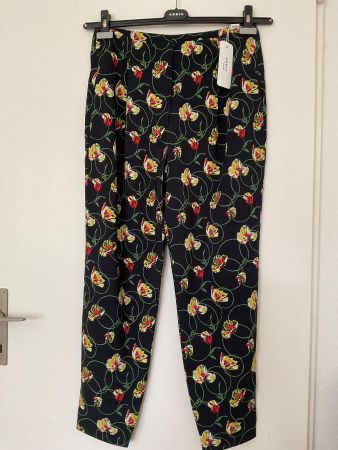 AKRIS Sommer Hose Gr 36 - 38 schwarz NEU mit Etikette NP 599