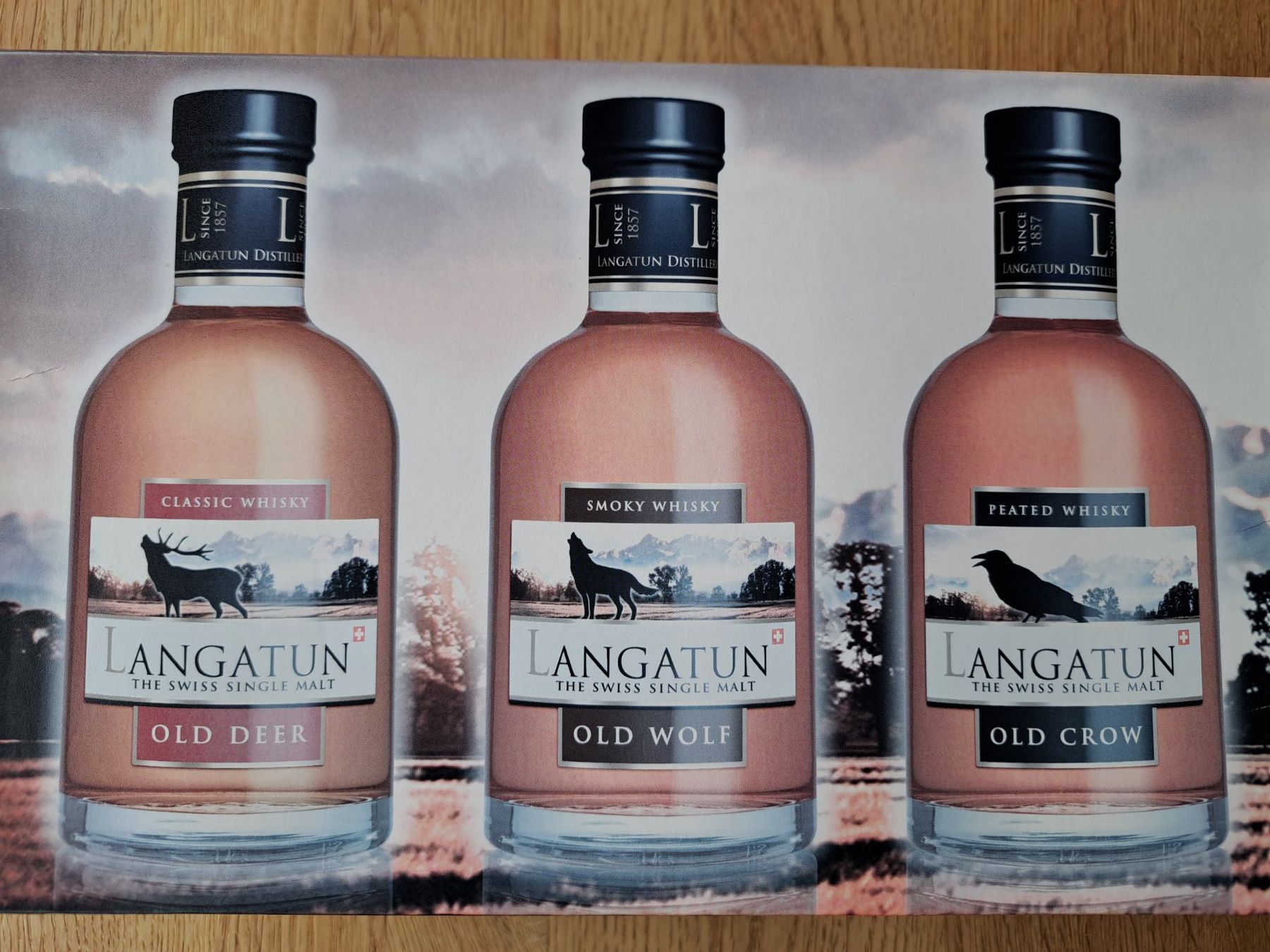 Langatun Bevande alcoliche: Langatun Single Malt Whisky Tasting Box 3x20cl – Nuovo e nell'imballaggio originale da Meggen venduto da Ricardokoch 1