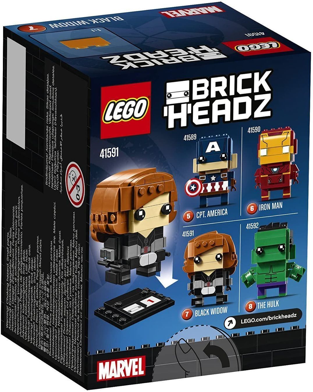 Lego Kit di costruzioni: LEGO Brickheadz 41591 - Black Widow – Nuovo e nell'imballaggio originale da Matzendorf venduto da SwissMagicKarten 1