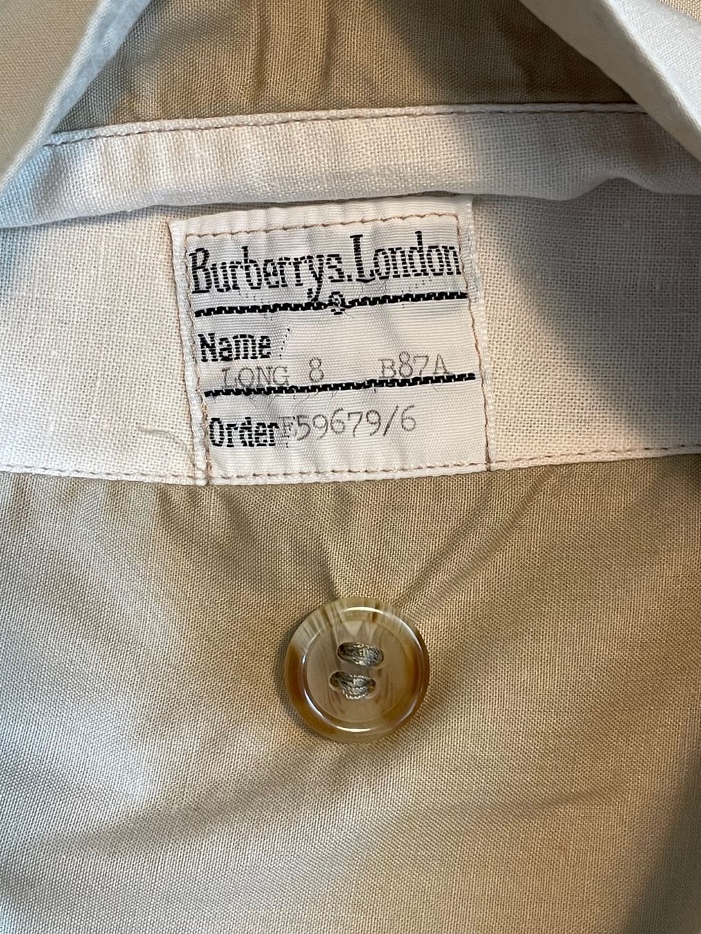 Burberry Mäntel: Vintage 80s Burbbery trench Coat Size M – Gebraucht aus Zürich von le_souk 3