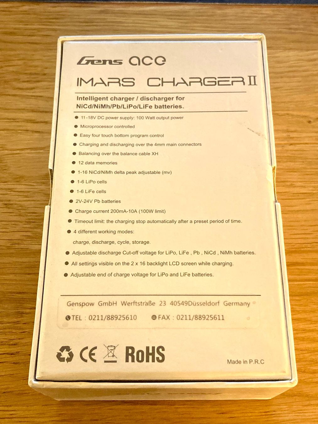 Modellismo RC: Chargeur Gens Ace IMARS II  10A / 100W !!! – Usato da Trélex venduto da Arnaudyak 2