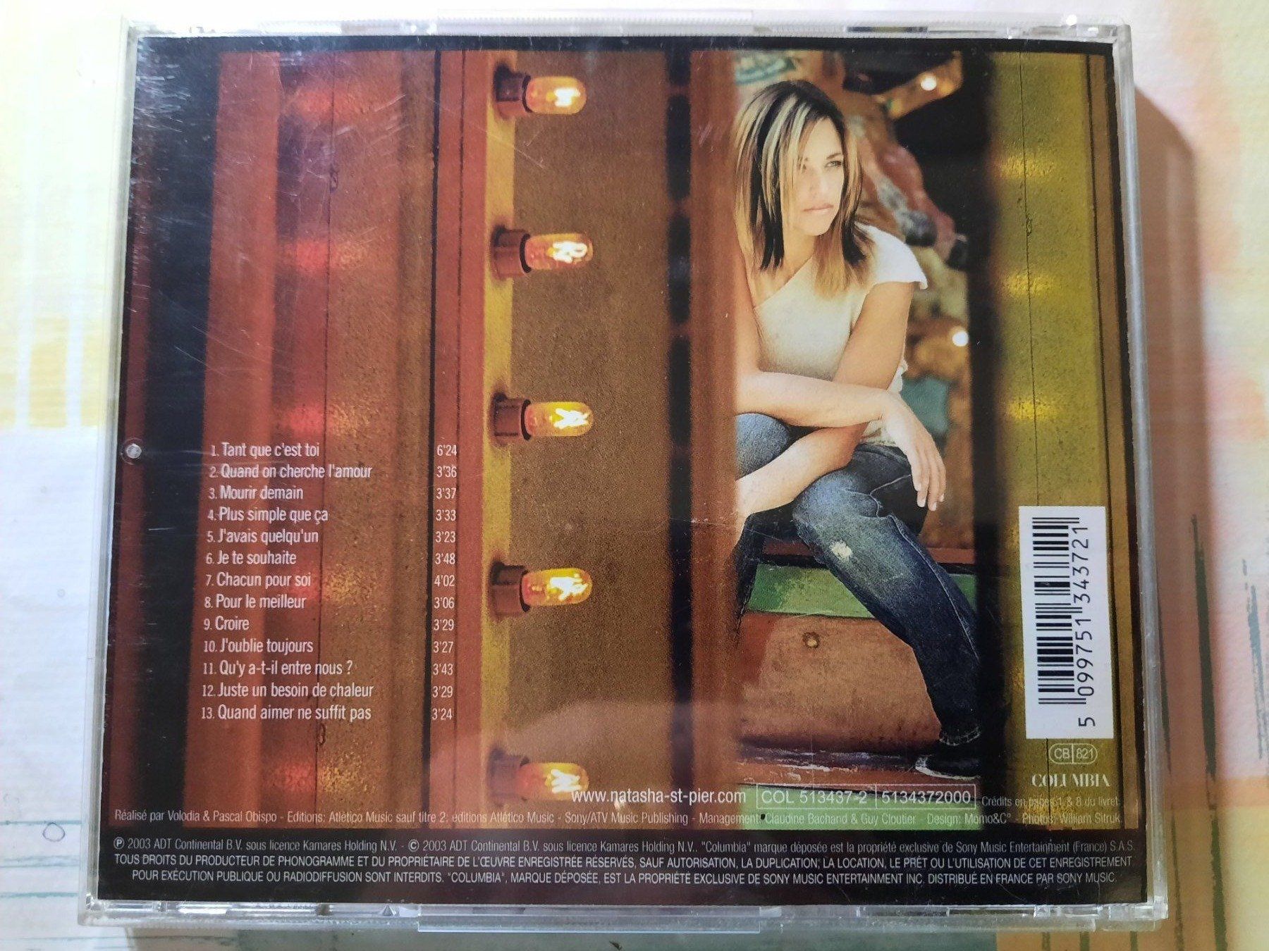 CD: CD Natasha St-Pier - l'instant d'après – Usato da Pully venduto da bro_n52j 1