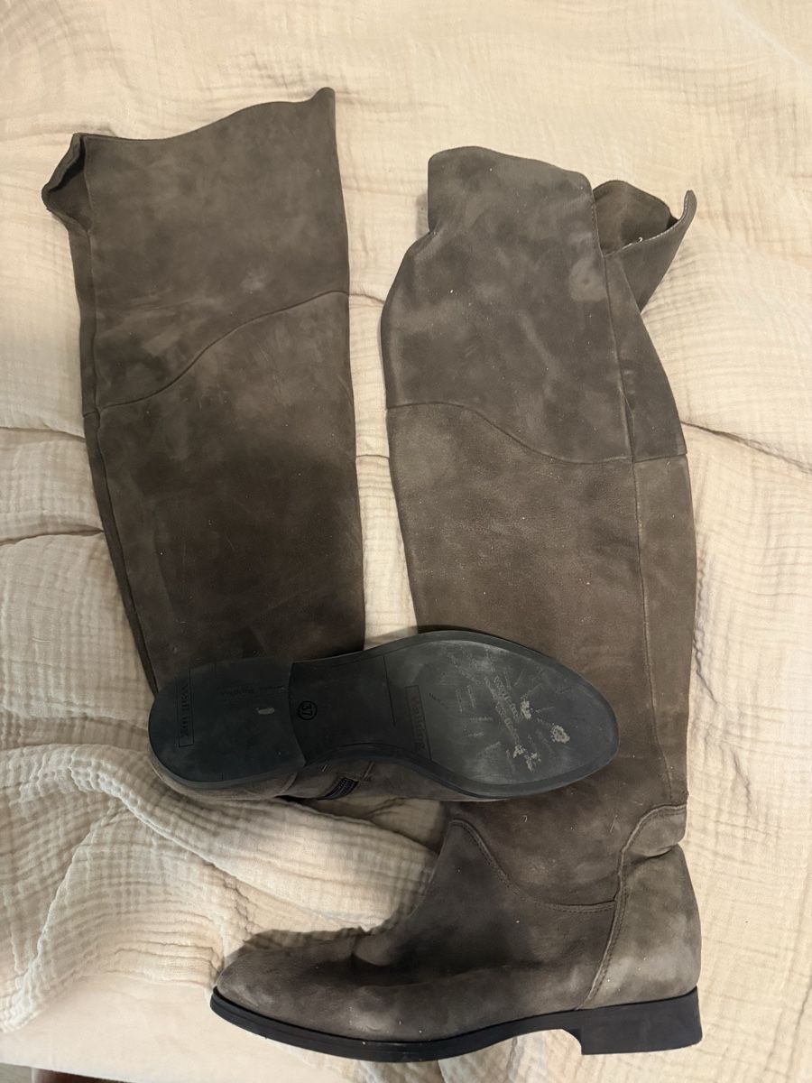 Scarpe da donna: graue Overknees Gr.37 – Usato da kollbrunn venduto da veronic.h 2