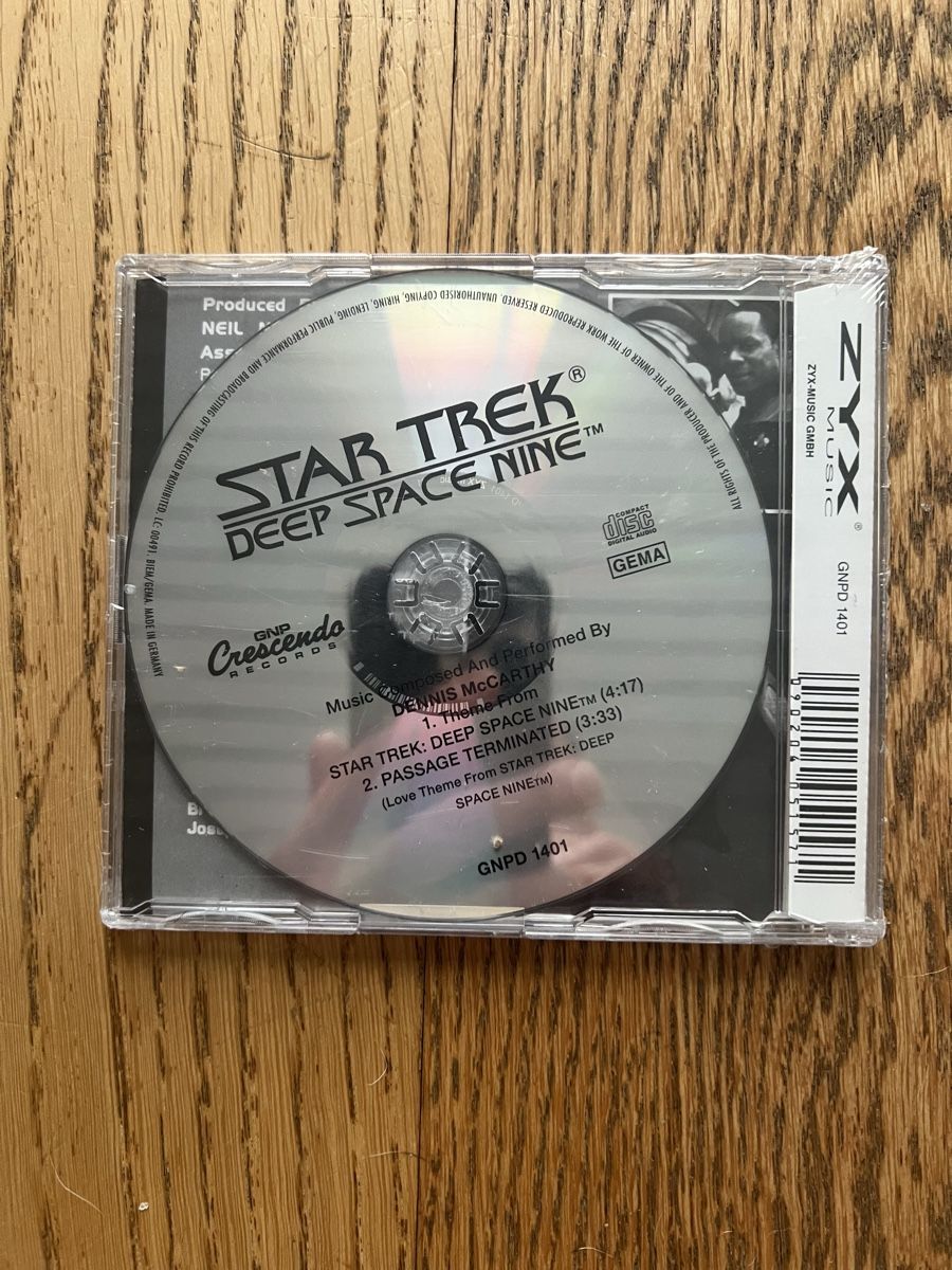 CDs: Theme From Star Trek Deep Space Nine CD-Single (1994) Neu ! – Neu und originalverpackt aus Hünenberg von Paddels 1