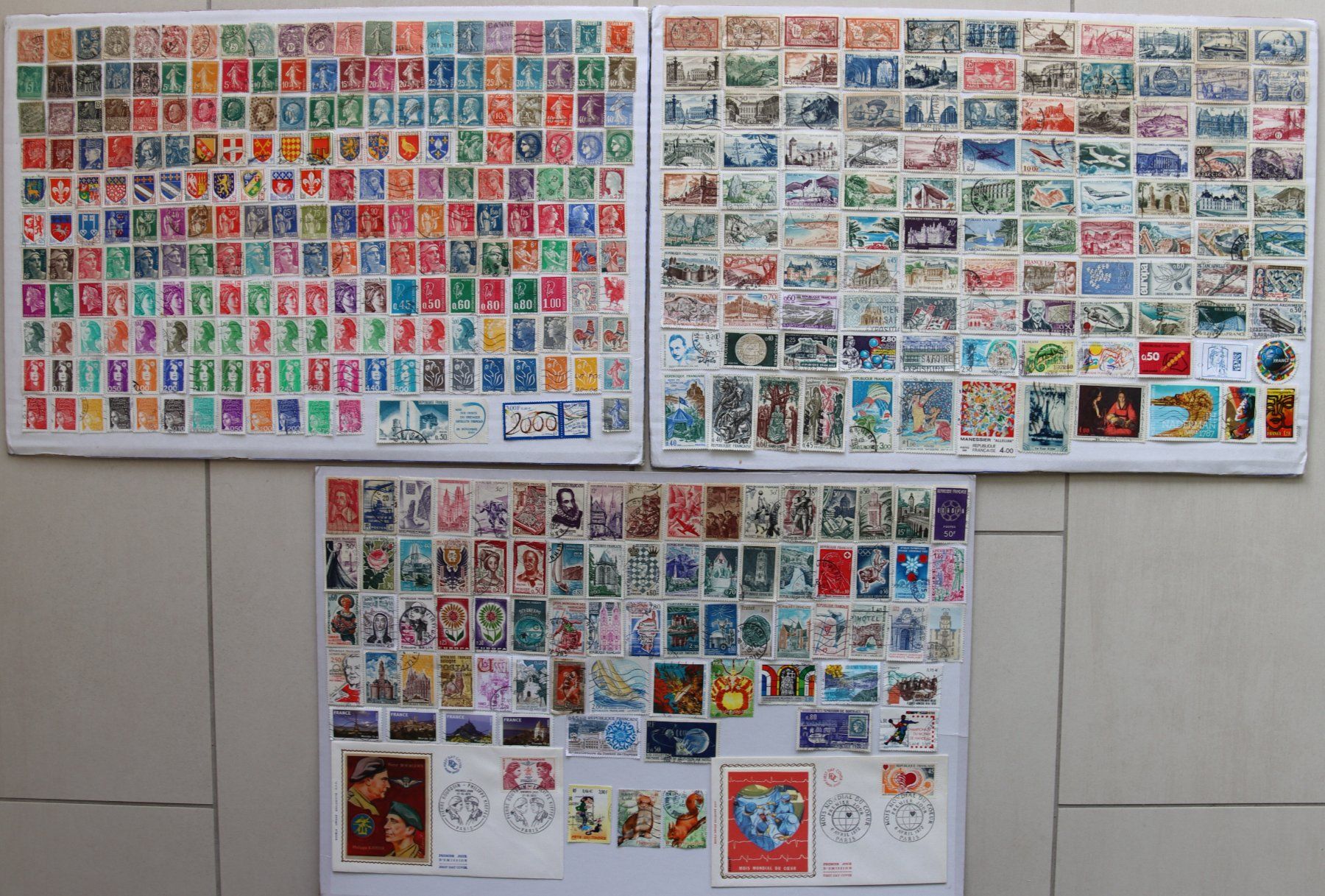 Tous les timbres: Briefmarken Frankreich – D'occasion à Oberentfelden par lakipul