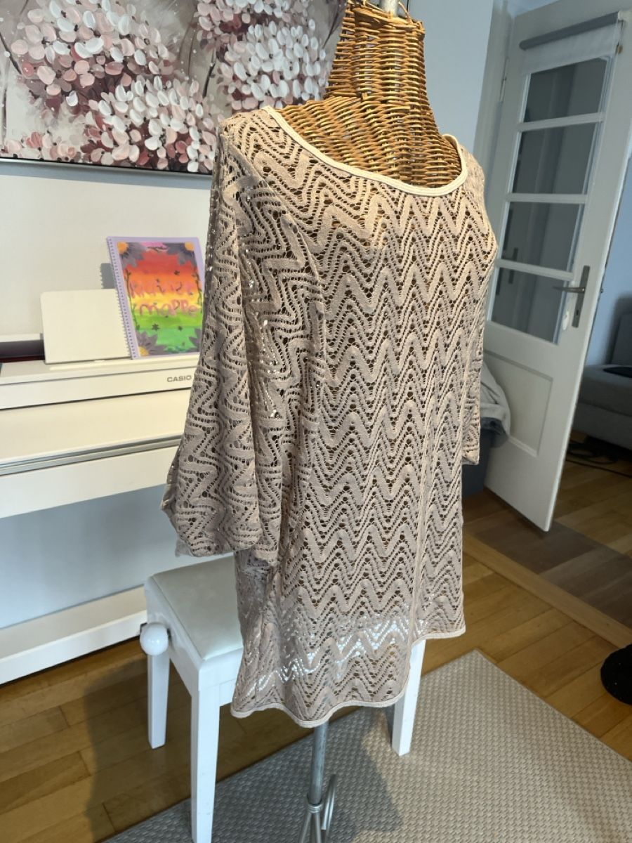 Pulls & Sweat-shirts: Pullover mit Muster, beige, L – D'occasion à Solothurn par Bobesch08 3