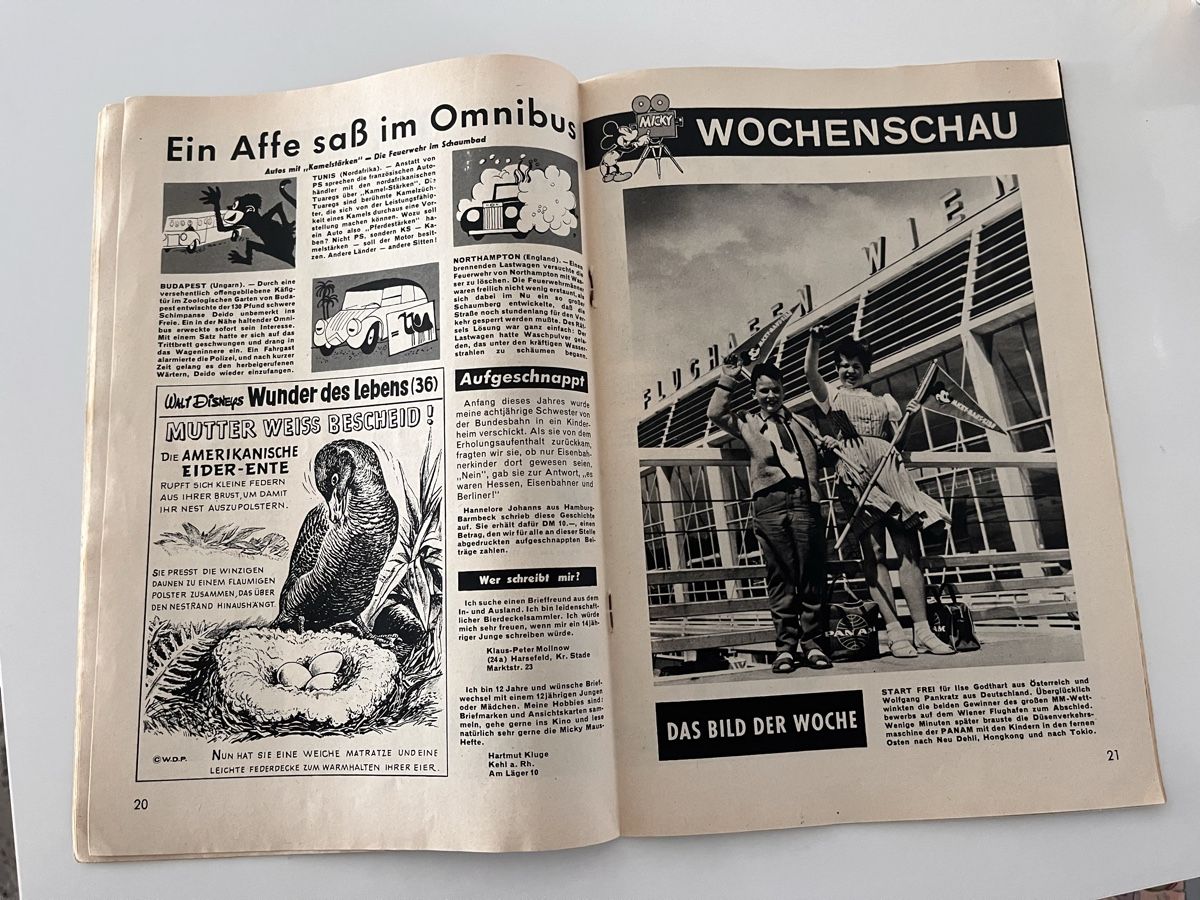 Fumetti: Micky Maus Comic 1961 Heft 23 – Usato da Recherswil venduto da Solheure66 2