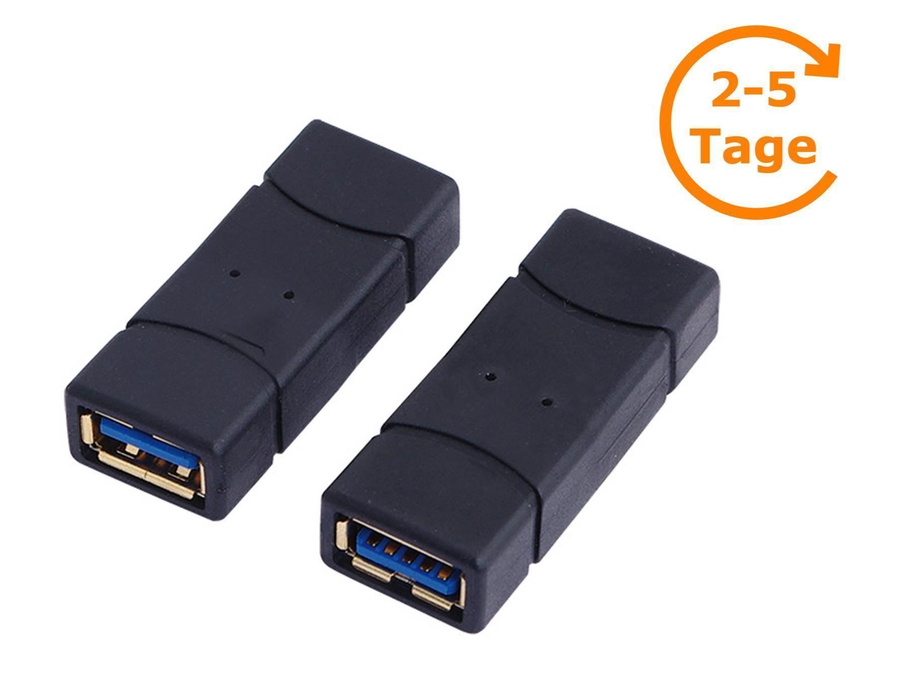 Laufwerke & Adapter: Adapter USB 3.0 USB-A Kupplung beidseit. – Neu und originalverpackt aus St. Gallen von cointec