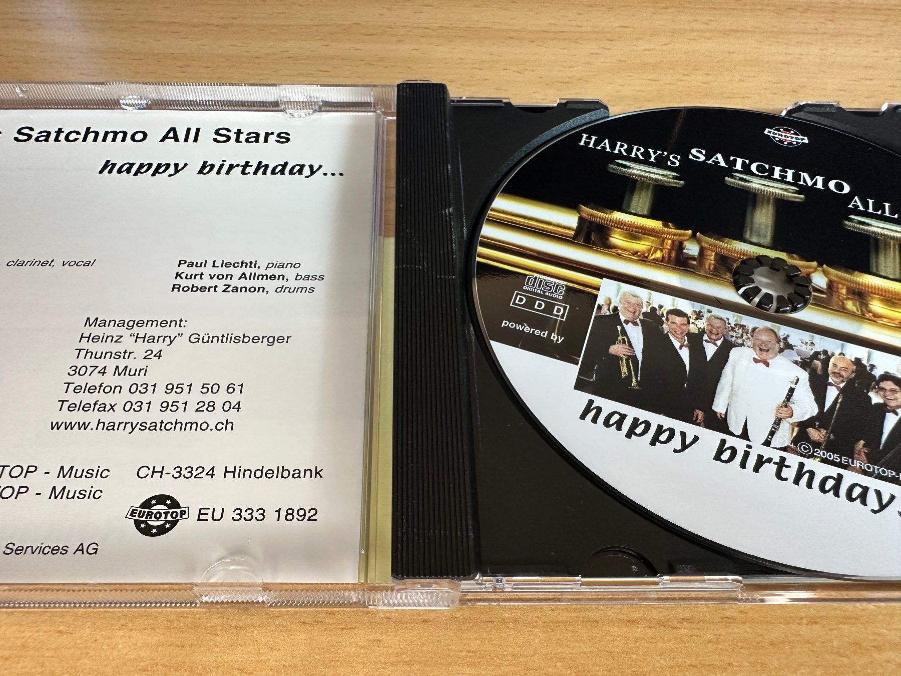 CD: Harry's Satchmo All Stars - Happy Birthday – Usato da Rikon im Tösstal venduto da Alpenmutz 2