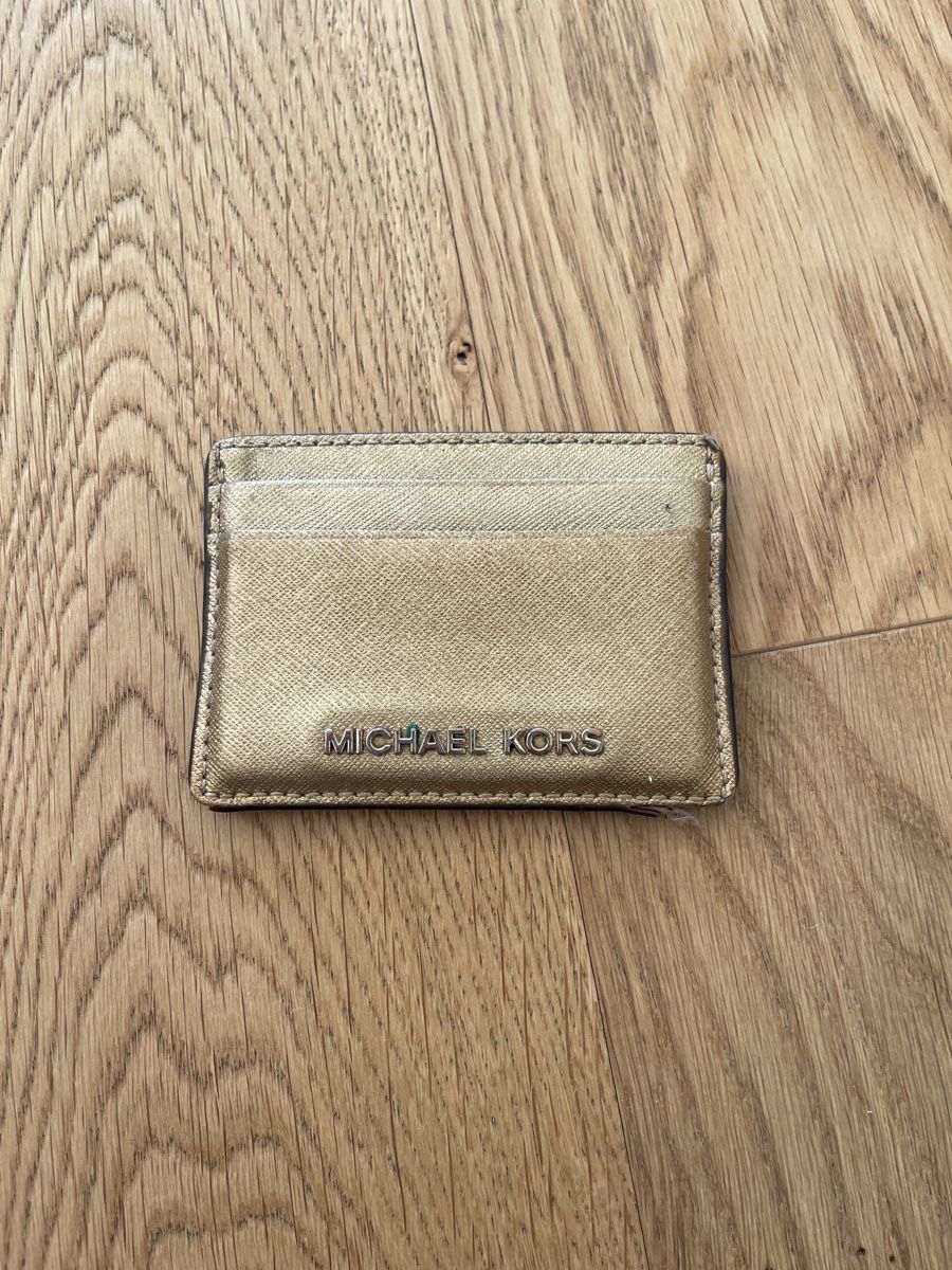 Michael Kors Portamonete: Michael Kors card holder gold – Usato da Küsnacht ZH venduto da oli_dr6q