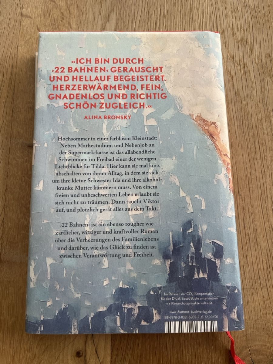 Libri: Buch 22 Bahnen von Caroline Wahl – Usato da Walchwil venduto da Julia_Ke 1